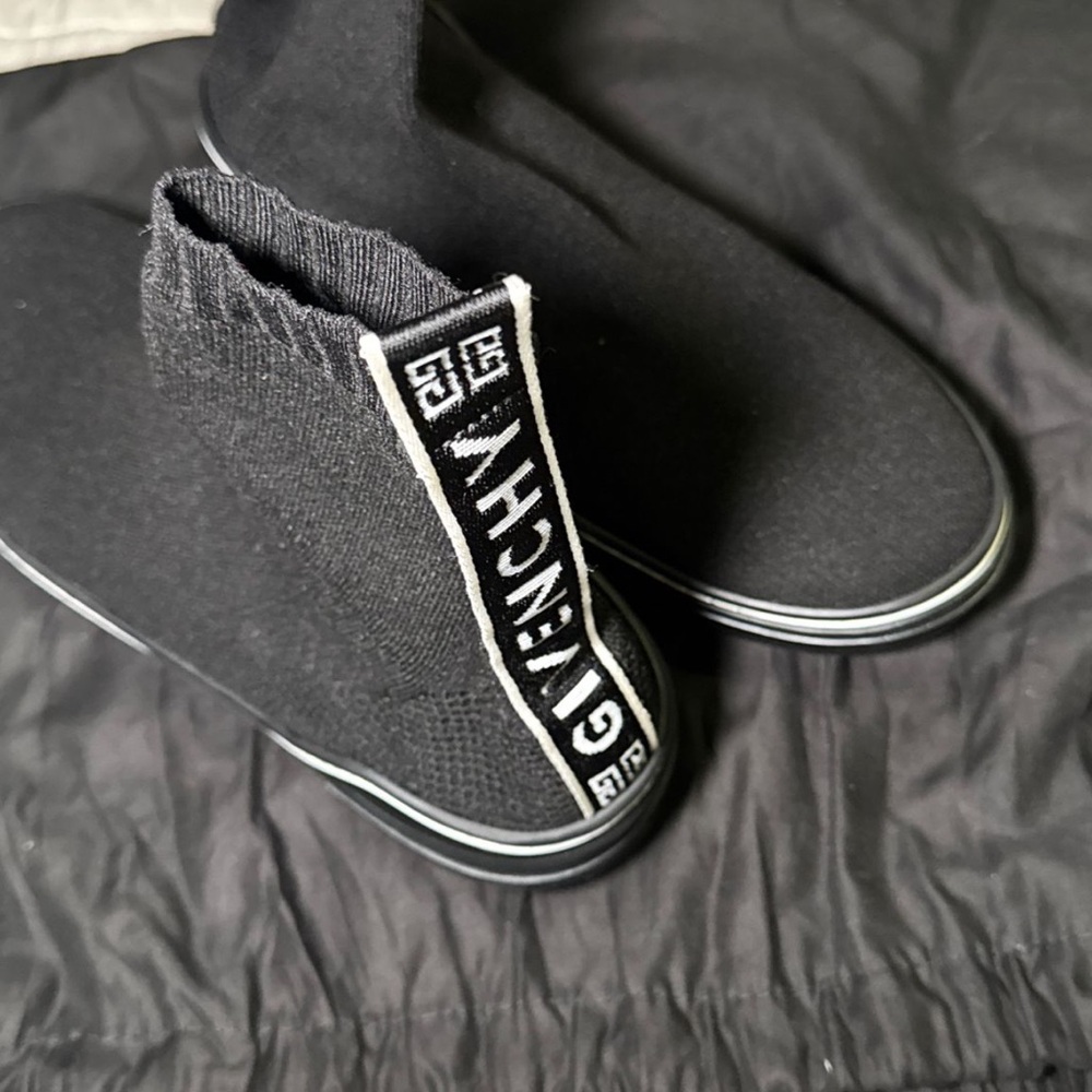 Givenchy Black Sneakers with Vulcanized Sole